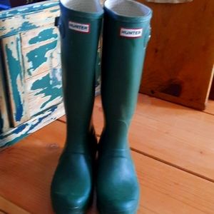 Hunter rain boots